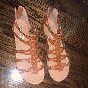 Steve Madden sandals.